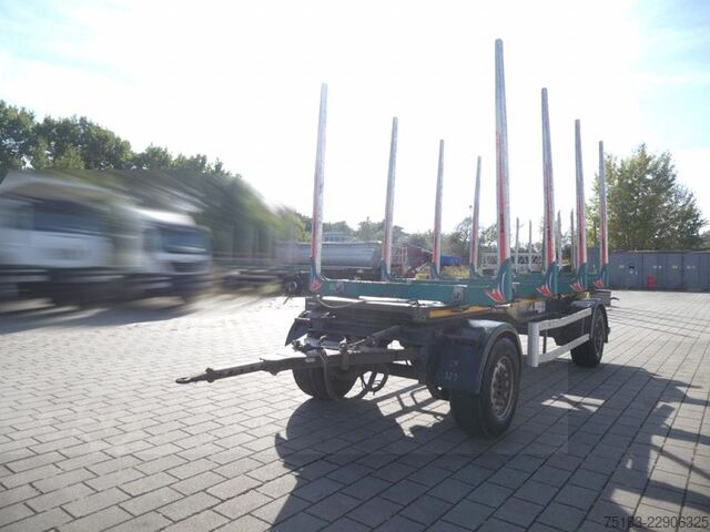 Log trailer  Kurzholzanhänger P020 Spezialanhänger