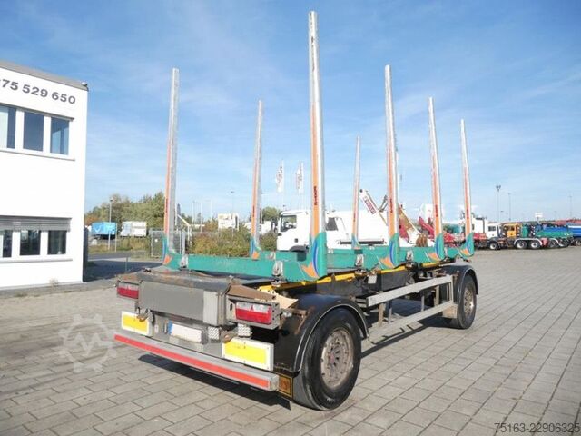 Log trailer  Kurzholzanhänger P020 Spezialanhänger
