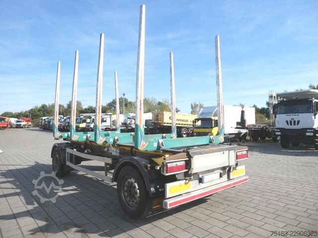 Log trailer  Kurzholzanhänger P020 Spezialanhänger