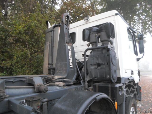 Roll-off tipper truck MERCEDES-BENZ 4141/8x4/ AT Motor 80.000 KM