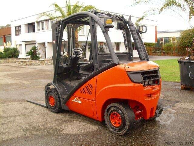 Front fork lift Linde H25D 02/X392 TRIPLEXMAST SEITENSCHIEBER