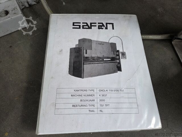 Abkantpresse Safan CNCL K 110 3100 TS2