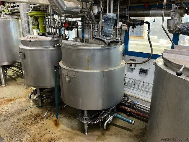 Stainless Steel Jacketed Storage & Tank Winkworth S/S Jacketed Tank PV500