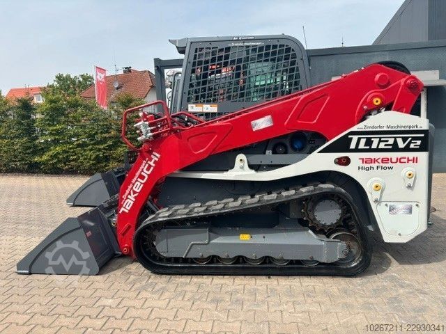 Road roller TAKEUCHI TL 12 V2  - *Klima *HighFlow *Joystick