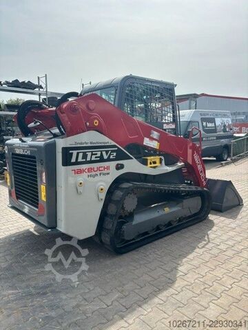 Road roller TAKEUCHI TL 12 V2  - *Klima *HighFlow *Joystick