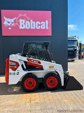 Wheel loader BOBCAT S100   Kompaktlader  -  Joystick !