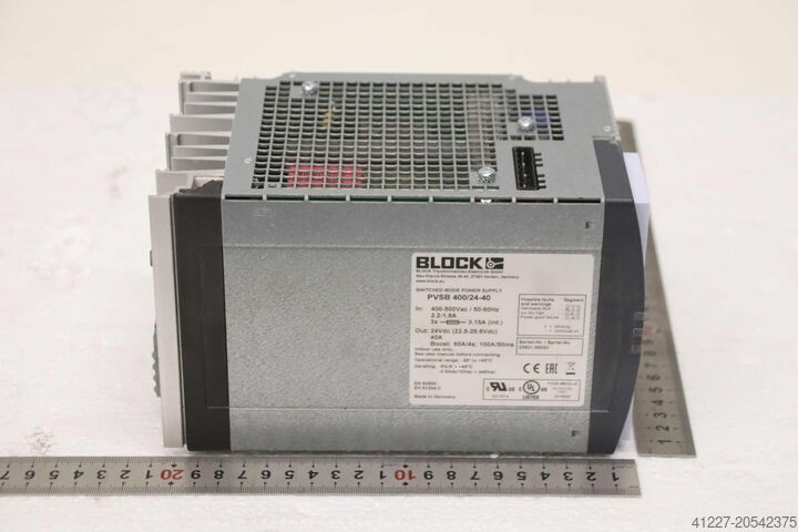 Power Supply DIN rail power supply Block PVSB 400/24-40