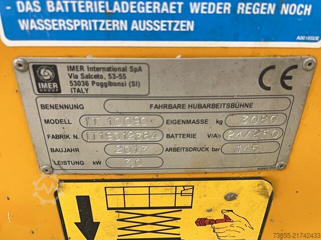 Scissor Lift Iteco IT 10090 (12m)