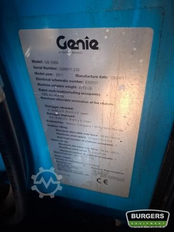 Scissor lift Genie GS-3369 RT