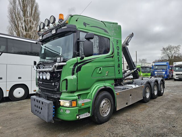 Abrollkipper SCANIA R560 LB8X4X4HSA JOAB Blatt/Luft Lenkt/Li