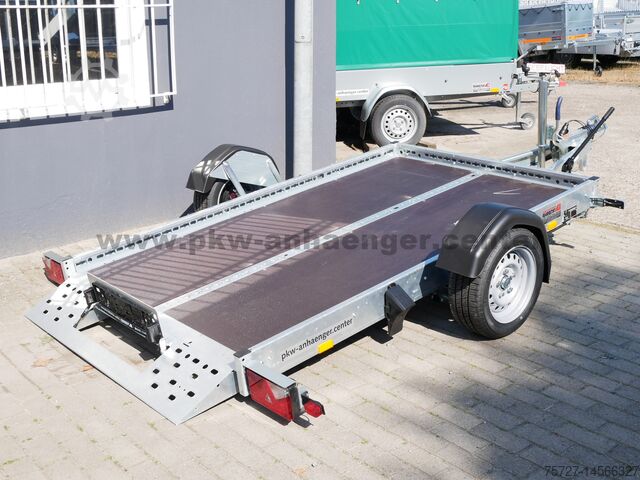 Motorcycle trailer STEMA STEMA WOM XT 1300kg 251x153x45cm Absenka