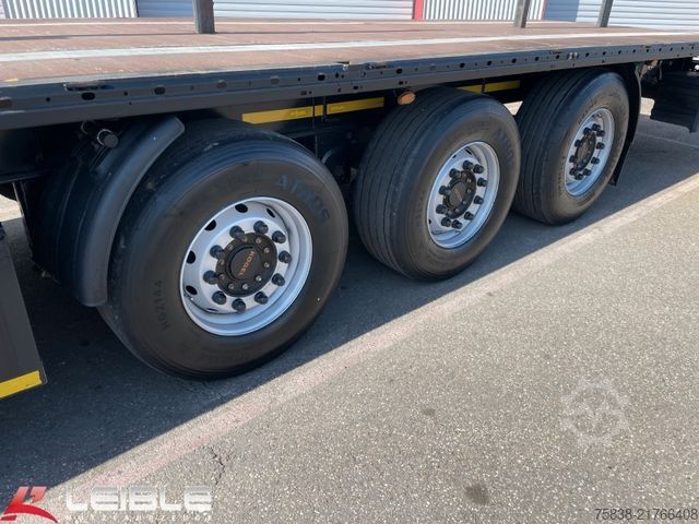 Holztransport Auflieger KÖGEL S24-1 Plateau Rungen *Liftachse*Palettenkasten