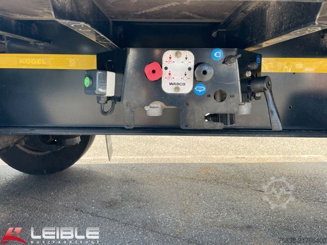 Holztransport Auflieger KÖGEL S24-1 Plateau Rungen *Liftachse*Palettenkasten