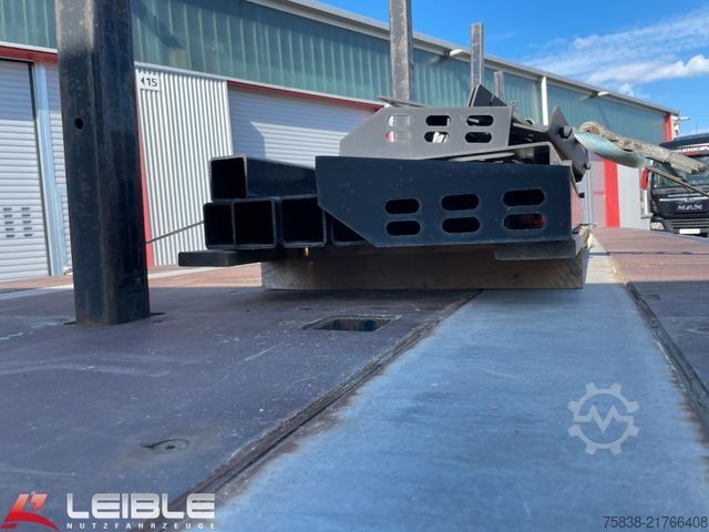 Holztransport Auflieger KÖGEL S24-1 Plateau Rungen *Liftachse*Palettenkasten