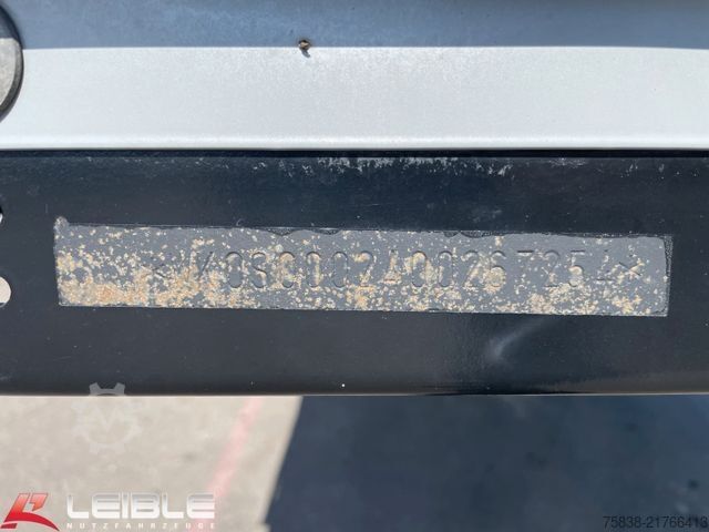 Auflieger mit Arbeitsbühne KÖGEL S24-1 Plateau Rungen *Liftachse*Palettenkasten