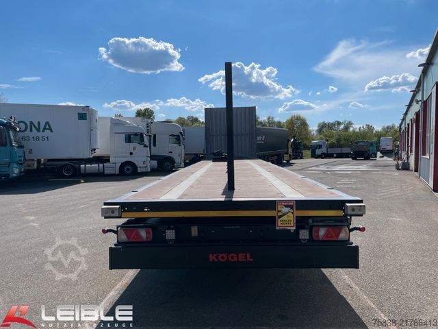Auflieger mit Arbeitsbühne KÖGEL S24-1 Plateau Rungen *Liftachse*Palettenkasten