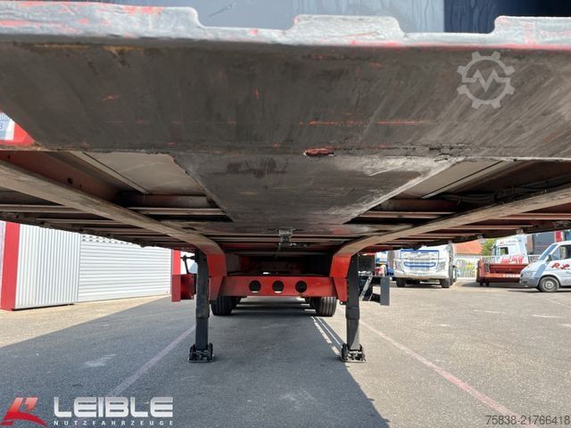 Auflieger mit Pritsche & Plane KÖGEL SN24*Standard Tautliner*SAF*Reifen 100%*