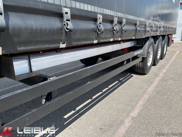 Auflieger mit Pritsche & Plane KÖGEL SN24*Standard Tautliner*SAF*Reifen 100%*