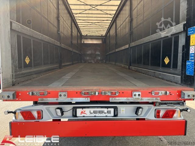 Auflieger mit Pritsche & Plane KÖGEL SN24*Standard Tautliner*SAF*Reifen 100%*