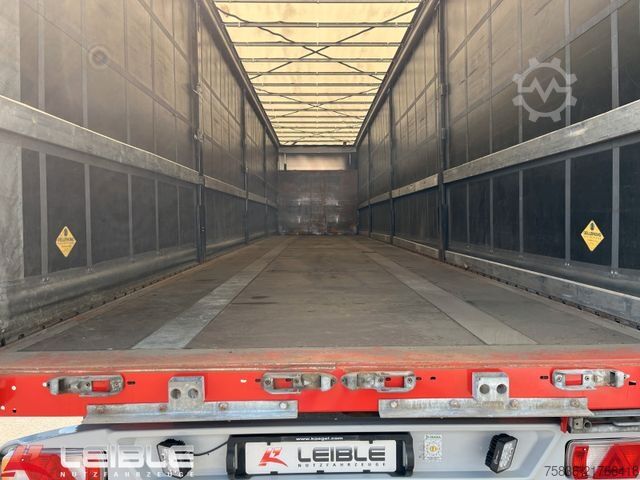 Auflieger mit Pritsche & Plane KÖGEL SN24*Standard Tautliner*SAF*Reifen 100%*