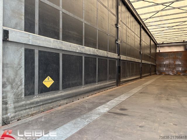 Auflieger mit Pritsche & Plane KÖGEL SN24*Standard Tautliner*SAF*Reifen 100%*