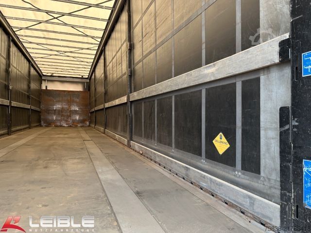 Auflieger mit Pritsche & Plane KÖGEL SN24*Standard Tautliner*SAF*Reifen 100%*