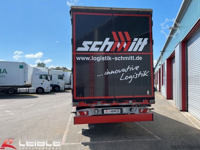 Auflieger mit Pritsche & Plane KÖGEL SN24*Standard Tautliner*SAF*Reifen 100%*