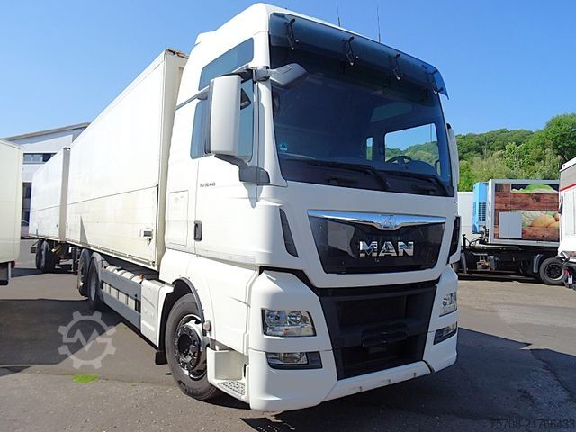 Beverage truck MAN 26.440 TGX*7,7m Schwenkwand*ATM 38 tkm*LBW*Retar