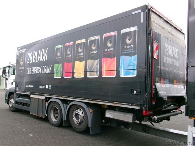 Beverage truck MAN 26.460 TGS*kpl. Zug*2x 2,5to LBW*38Pal*Lift/Lenk