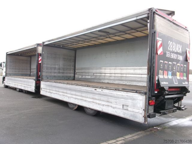 Beverage truck MAN 26.460 TGS*kpl. Zug*2x 2,5to LBW*38Pal*Lift/Lenk