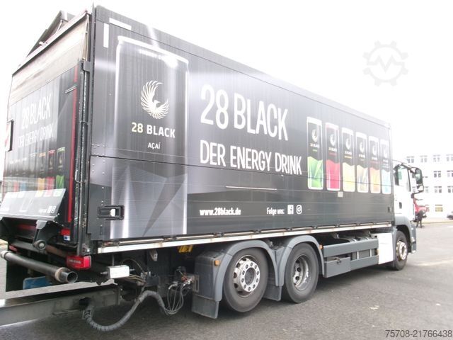 Beverage truck MAN 26.460 TGS*kpl. Zug*2x 2,5to LBW*38Pal*Lift/Lenk