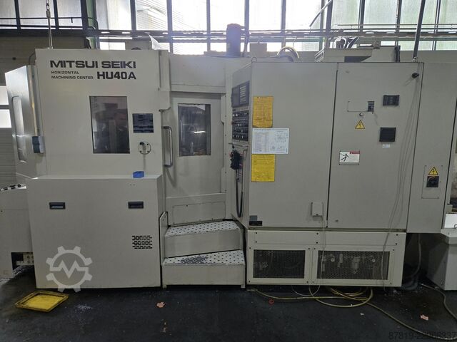 Horizontal-Bearbeitungszentrum Mitsui Seiki HU 40 A