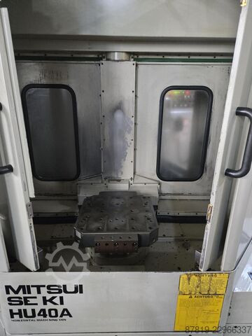 Horizontal-Bearbeitungszentrum Mitsui Seiki HU 40 A