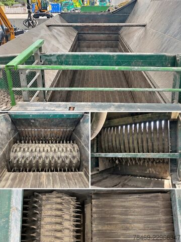 Bag opener / sack ripper BRT Recycling Technologie Schlitz-O-Mat