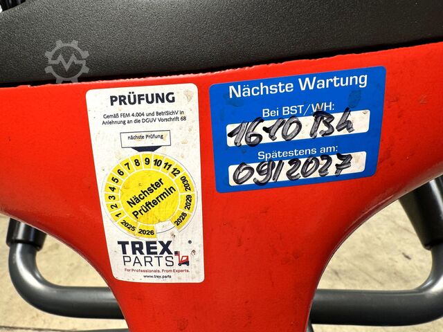 2020, safety inspection valid until 09/2027, 607 operating hours Linde D12AP