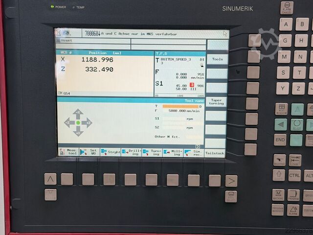 CNC Lathe with c-axis Krewema - HFDM 55 Krewema HFDM 55