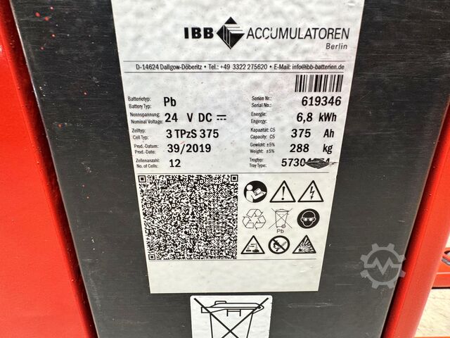 2019 Service + UVV 09.2027 2.384 Stunden Linde T20AP