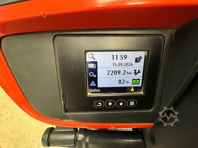 2022 serviced + UVV inspection valid until 09/2027, 7,209 operating hours Linde L14AP