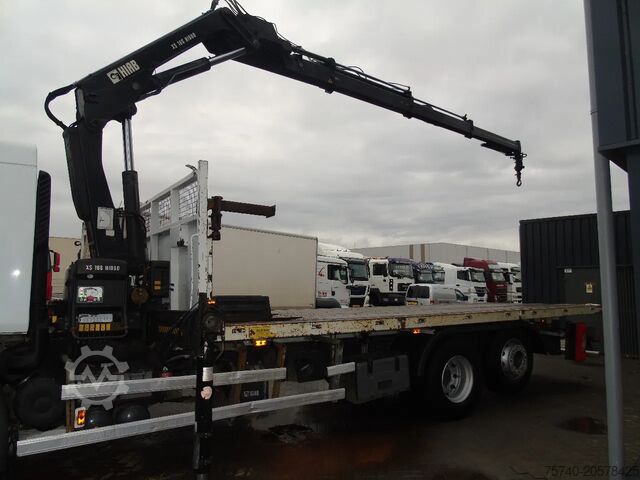 Crane truck Renault Premium 380 DXI + HIAB 166 + 6x2 + EURO 5