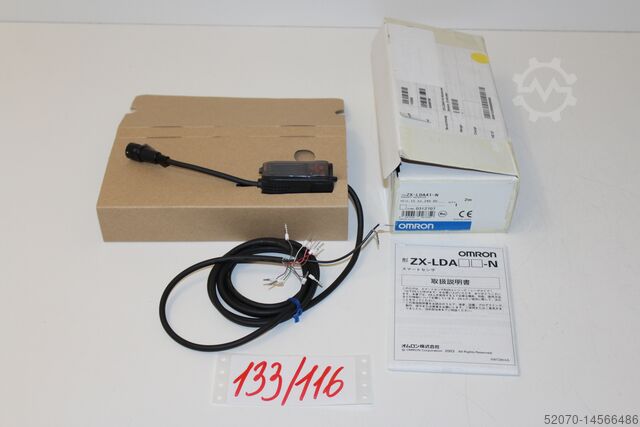 Smart Sensor Laser Amplifier Omron  133/116 ZX-LDA41-N
