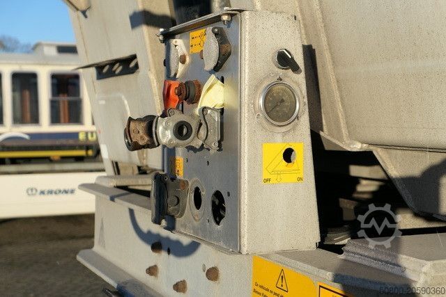 Tipper semitrailer BENALU BENCERE, Alu, 51m³, Kombitüren, Alu-Chassis,Lift