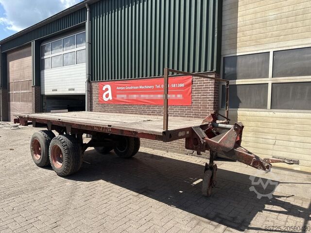 Flatbed Balenwagen