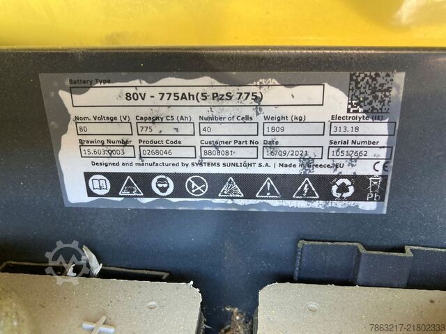 Electric 4-wheel forklift Hyster J 3.0 XN