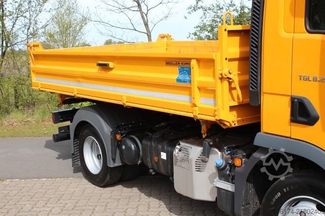 Three-way tipper van MAN TGL 8.220 BL Kipper 2 x AHK Neues Modell * TOP *