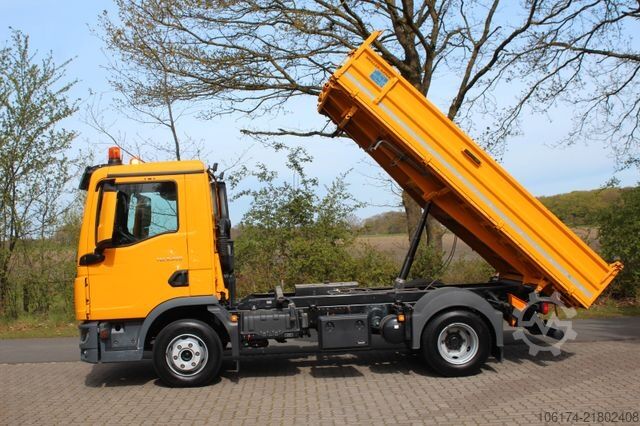Three-way tipper van MAN TGL 8.220 BL Kipper 2 x AHK Neues Modell * TOP *