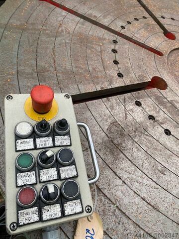 Welding turn table Focker Strähler 8 Tonnen