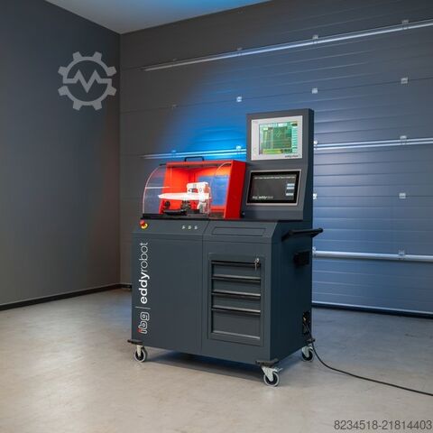 Mobile ET/ECT test station for crack detection ibg NDT Technology eddyrobot Modular Sample Test System