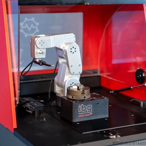 Mobile ET/ECT test station for crack detection ibg NDT Technology eddyrobot Modular Sample Test System