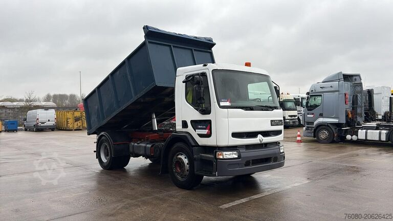 Tipper Renault Premium 340 (POMPE MANUELLE / GRAND PONT / BIG ...