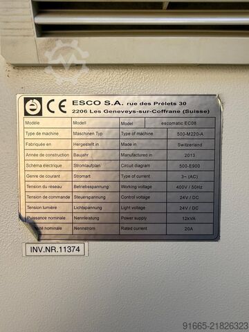 Turning automatic lathe ESCO EC08